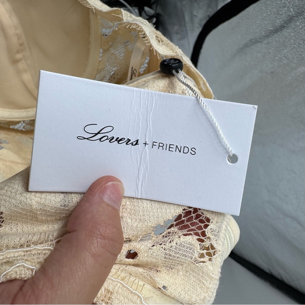 NWT Lovers + Friends FERRARO GOWN in Nude - Picture 10 of 13